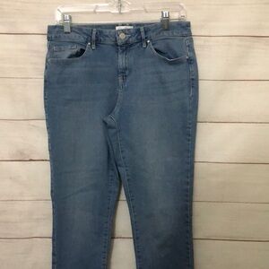 Jessica Simpson Rolled Crop Skinny Jeans 6/28 (797)